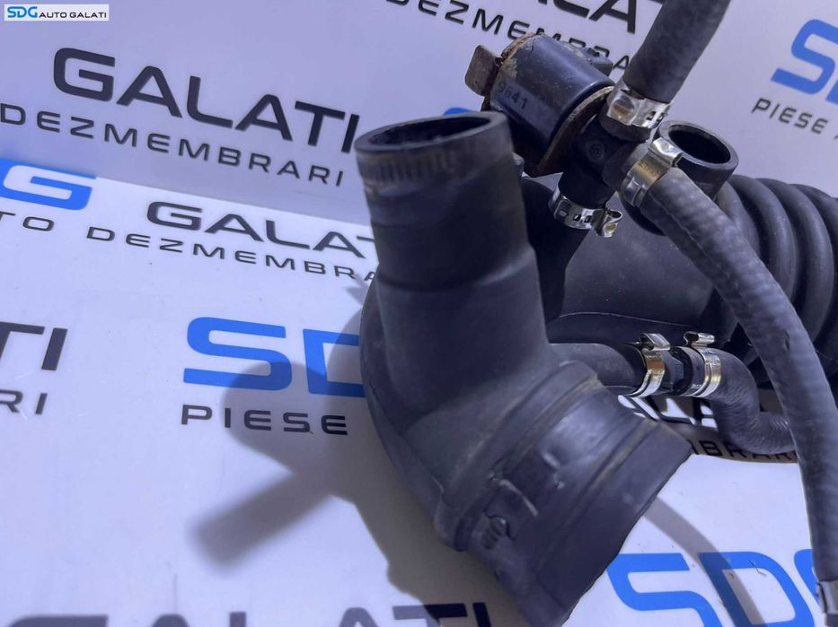 Furtun Conducta Presiune Admisie Aer Turbo Turbina Turbosuflanta Volkswagen Passat B5 1.8 T AEB ANB APU 1997 - 2001 Cod 058133356A