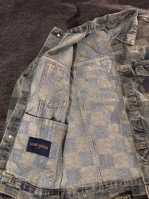 Geaca + pantaloni blugi LV Louis Vuitton L