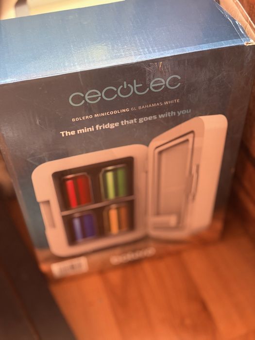 Минихладилник Cecotec 6L Bolero Minicooling Bahamas Mint
