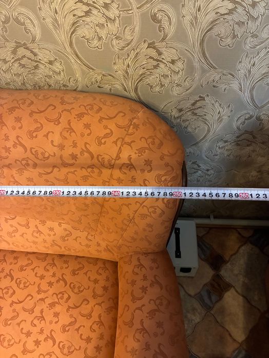 Диван раскладной, с креслом.