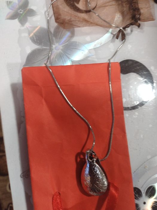 Сребърен пръстен.Колие