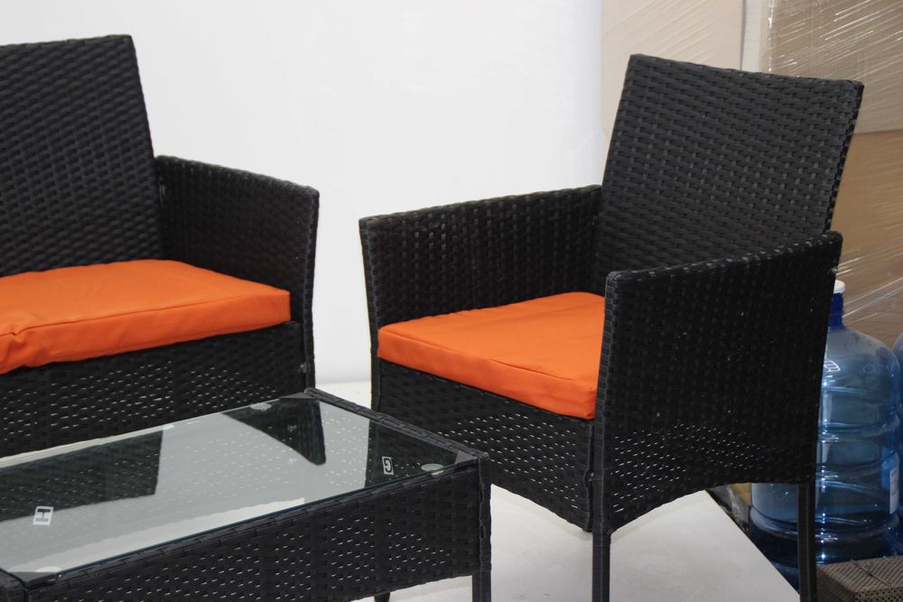 Градински Мебели От Ратан - Комплект От 4 Части