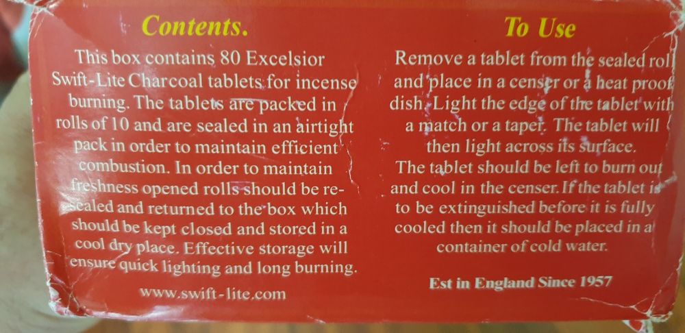 Excelsior tableta de cărbun pentru shisa