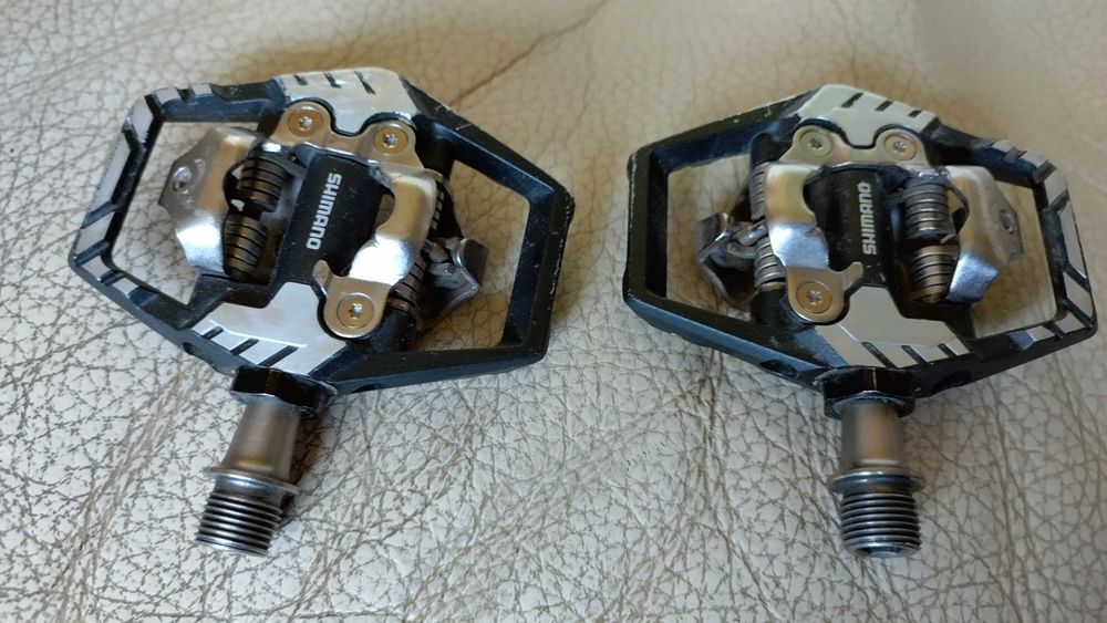 Педали Shimano Deore XT PD-8120 SPD + парчета
