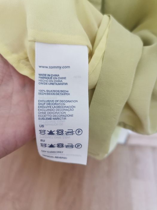 Tommy Hilfiger 100% mătase mărimea S