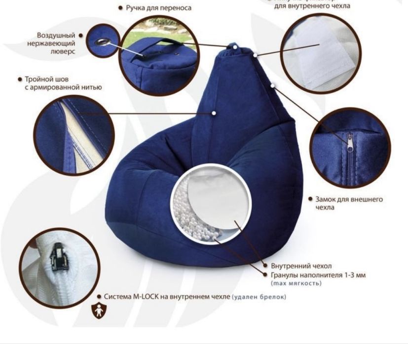 Кресло-мешок Areket