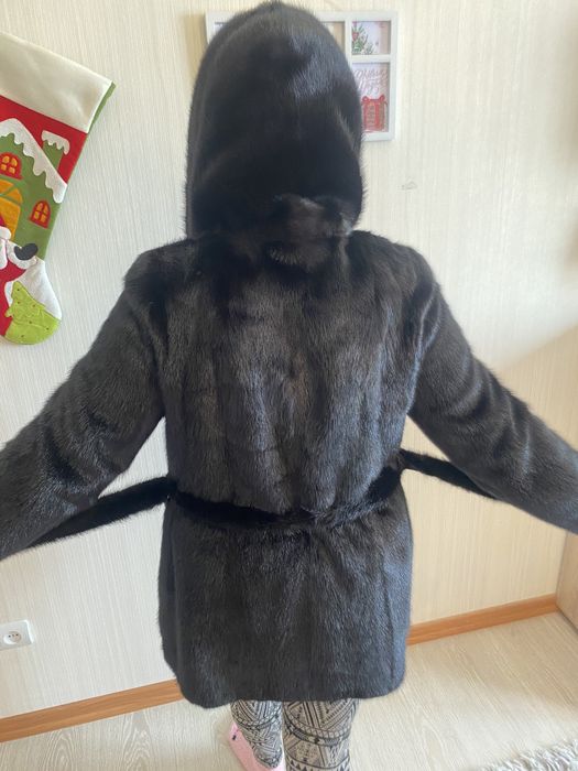 Женская шуба, норка