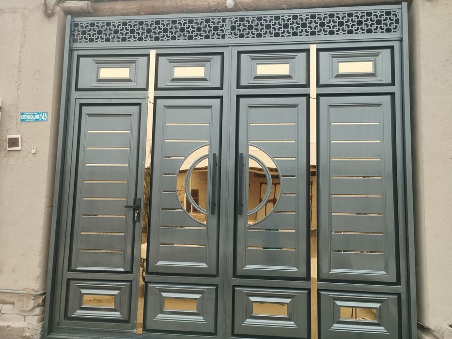 Darvoza va gʻaltak pechka …..