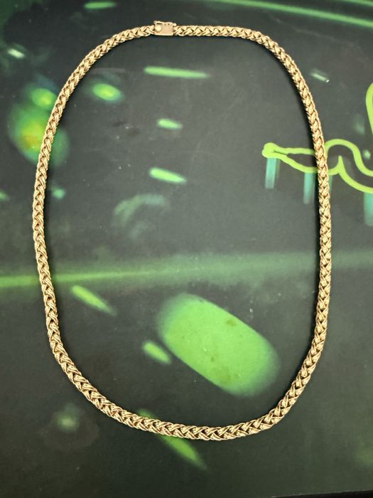 Lant din aur de 14k model deosebit