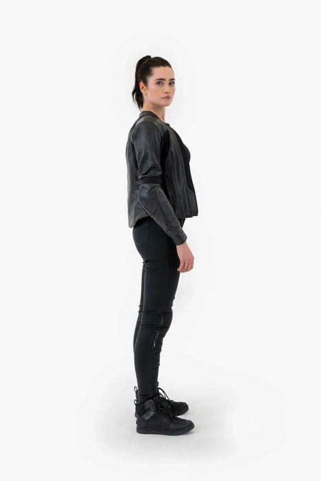 Дамски мото дънки SHIMA FLEXX BLACK, всички протектори