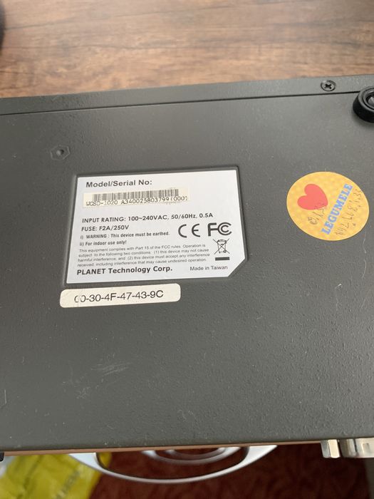 Switch cu management 10/100/1000 Planet