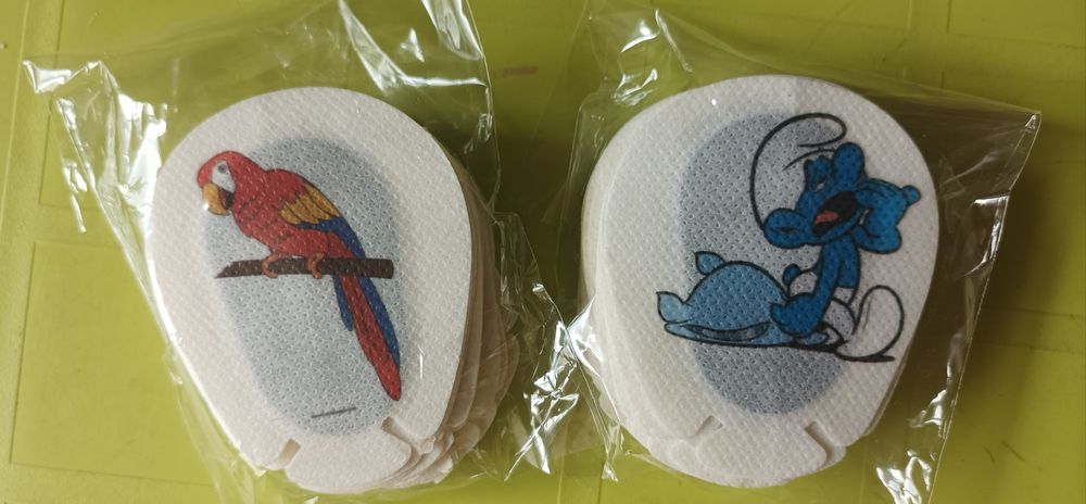 Цветни лепенки за око очи оклудери амблиопия закриване мързеливо око