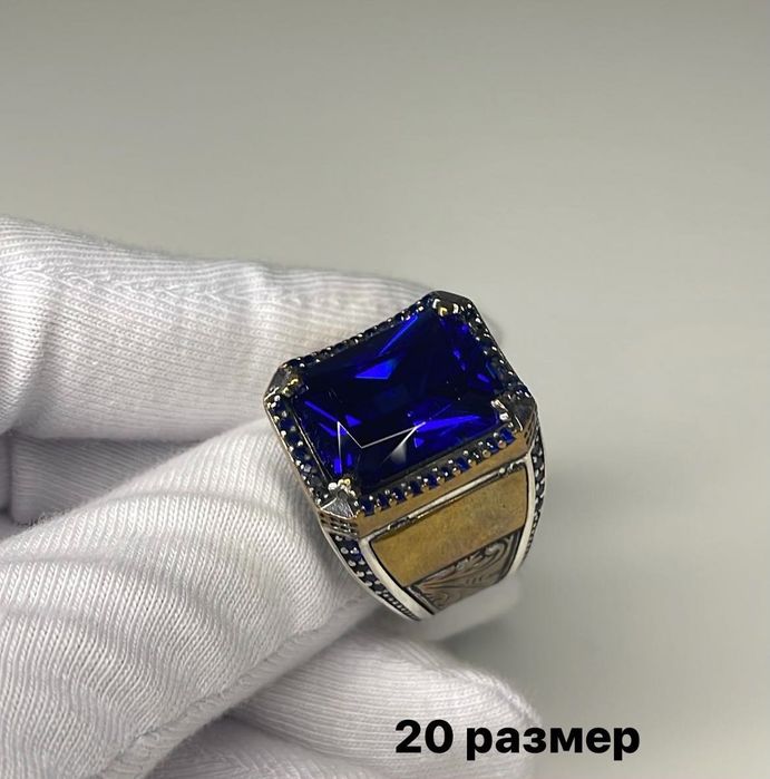 Мужское кольцо серебро 925