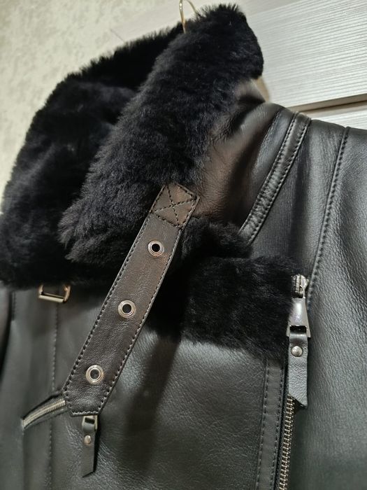 Кожаная дубленка Турция