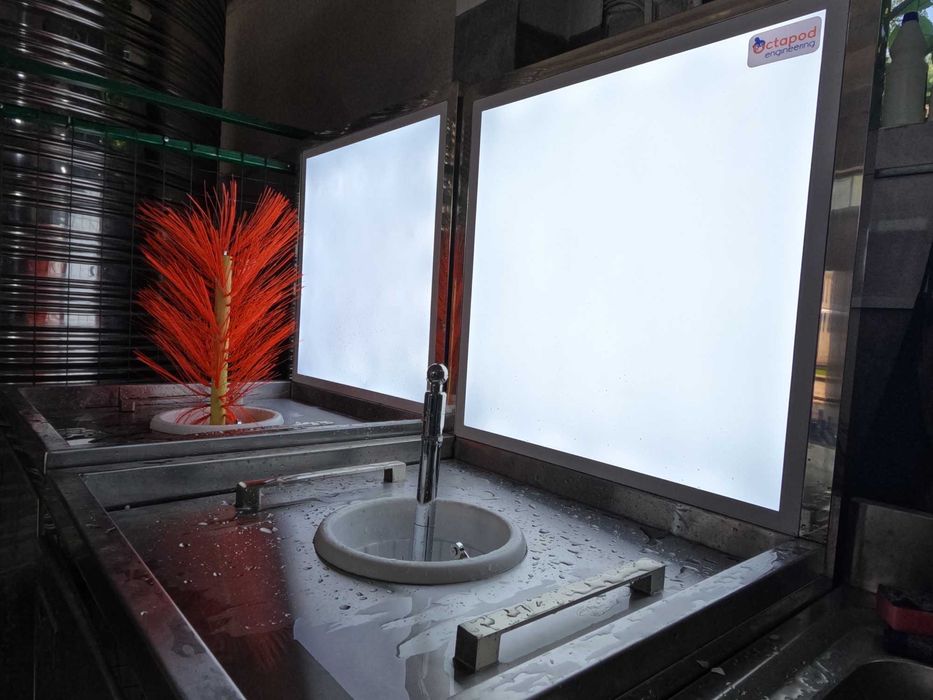 Ополаскиватель для бутылей полуавтоматический