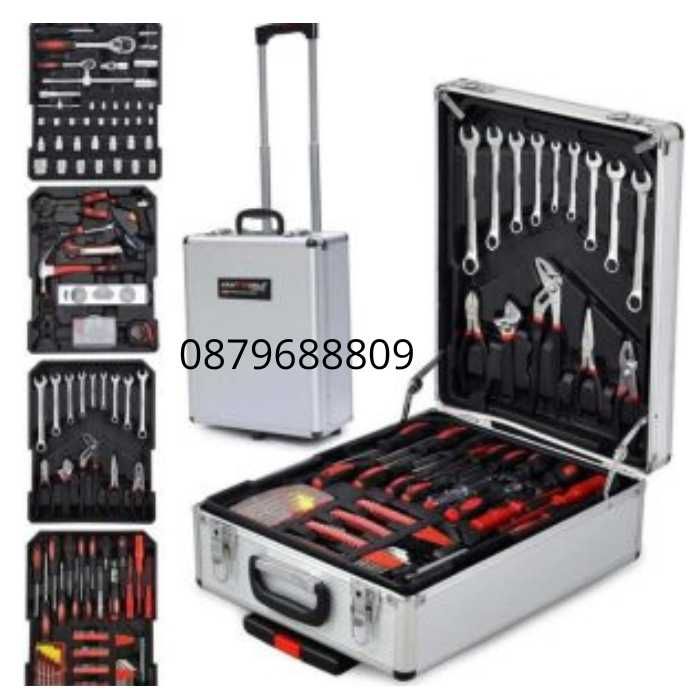 Куфар с Инструменти 1200 Части – Тресчотни Ключов