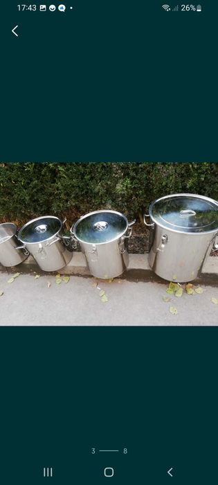 Ofertă  marmită/ bidon inox 35L  279