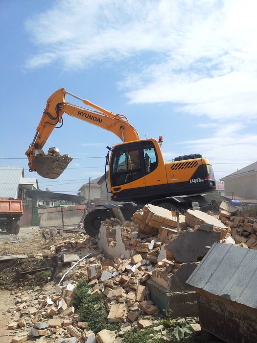 Услуги экскаватора Hyundai 140 Robex