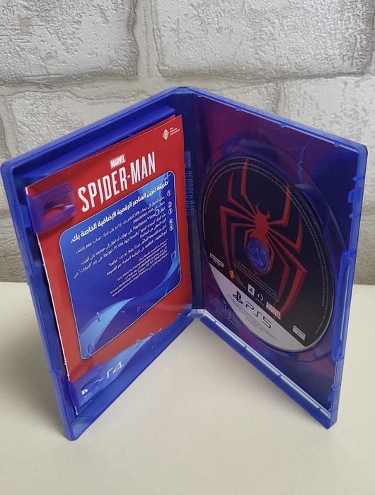 Продаю диск с игрой Человек Паук Майлз Моралес PS5