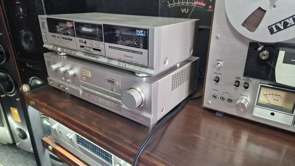 Amplificator Technics SU-V450 Deck Dublu Technics RS-B33W