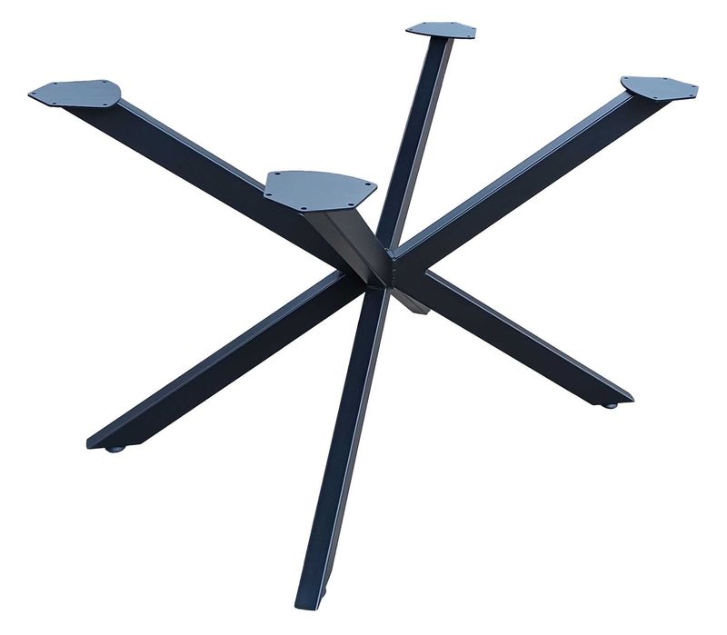 Поръчков, елегантен и вечен. Метален крак за маса разперен модел 024