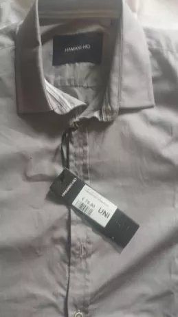 Vand CAMASA barbateasca maneca lunga Slim Fitt Italia,masura M (38-40)