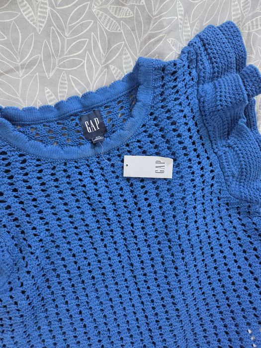 Пуловер GAP - кралско синьо