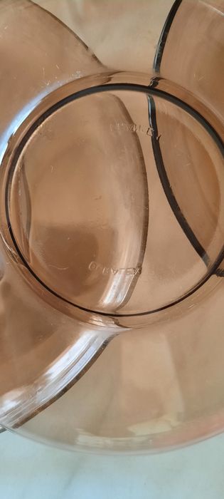 Сервиз от френски дуралекс - 6 бр., красив сервиз за кафе и 2 плата