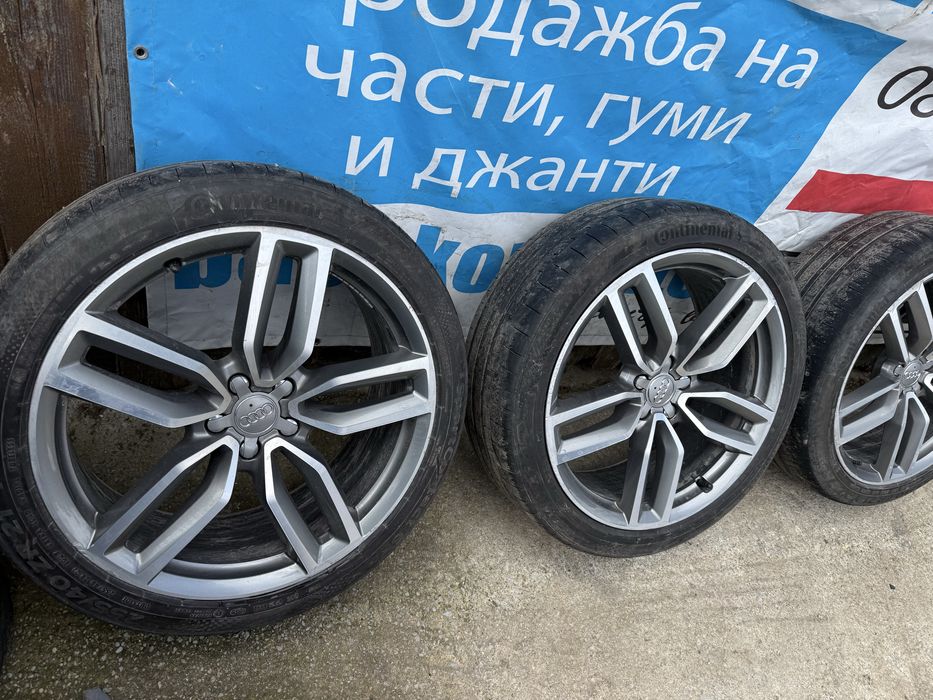 21 5х112 оригинални джанти с гуми