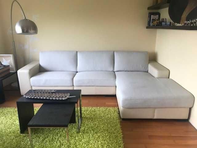 Мека мебел ,диван с лежанка