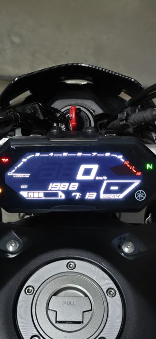 Yamaha mt-07 2022 год