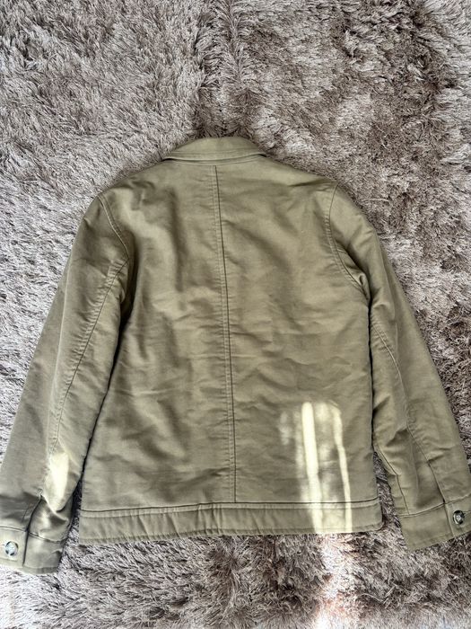 Jachetă Bărbătească HC Weathercoats Bej / Kaki Stil Harrington (Mărimea S) – Stare Excelentă