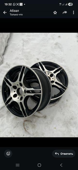 Продам титановые диски ,R 15