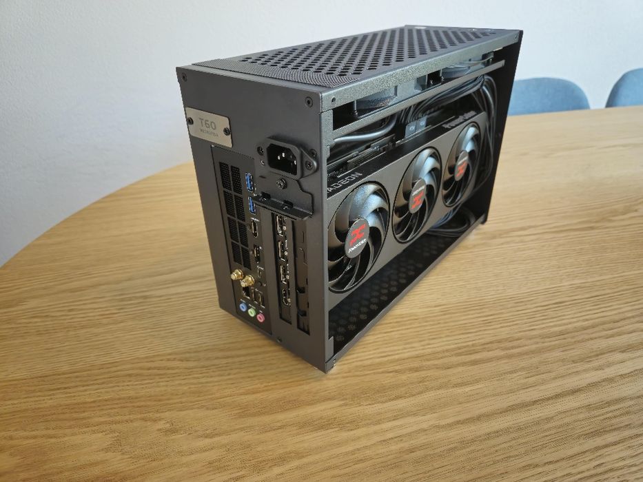 Carcasa PC mini ITX Metalfish T60, noua