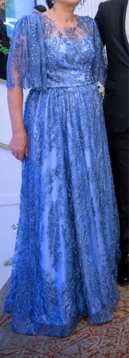 Rochie lunga din margele