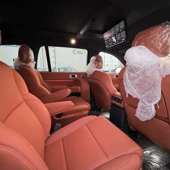 Li L9 Ultra 2025г! Черный / Апельсин салон! Без пробега до ристайлинг!