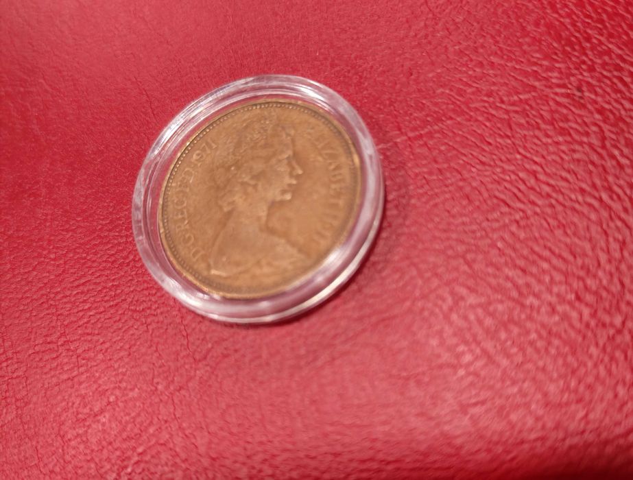 монета Англия 2 New Pence 1971г