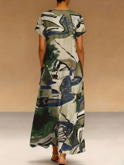 Платье женское летнее шёлковое 46-48