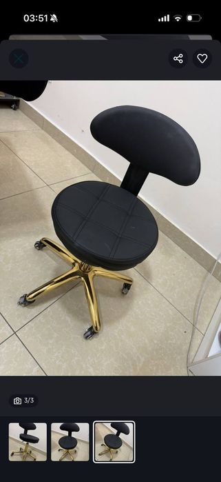 Yangi holatda kreslo sotiladi