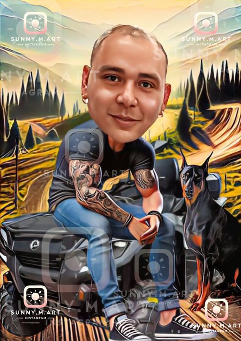 карикатури с бърза изработка + подарък