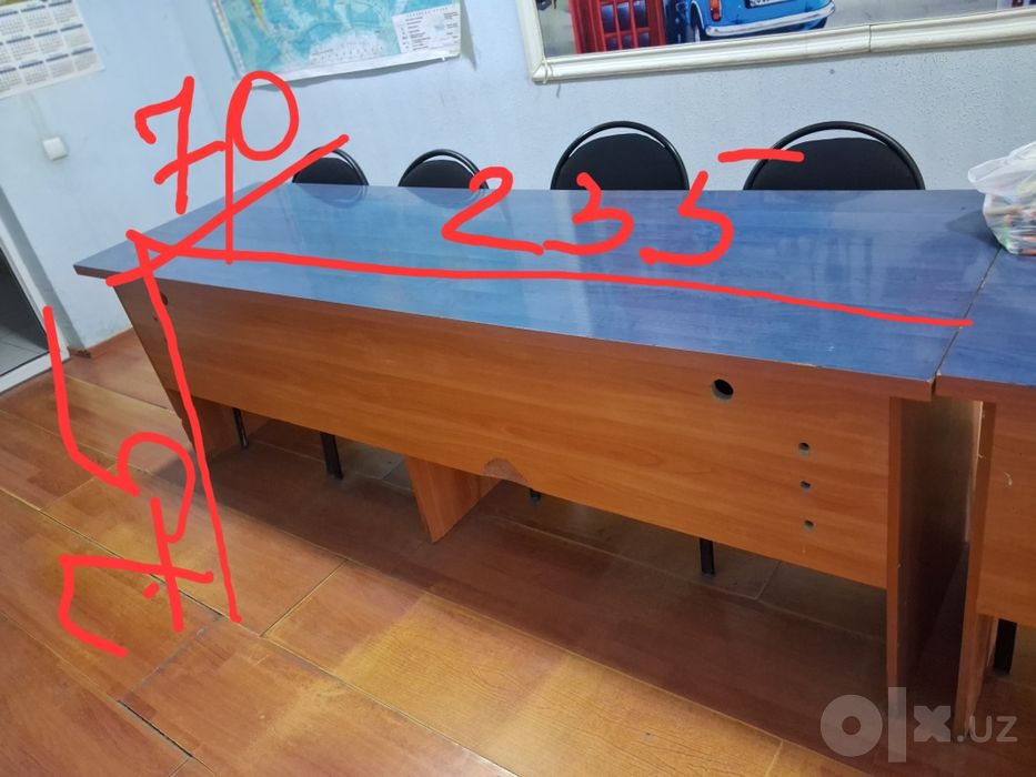 Столы для офиса и дома 2 шт, состояние  хорошее