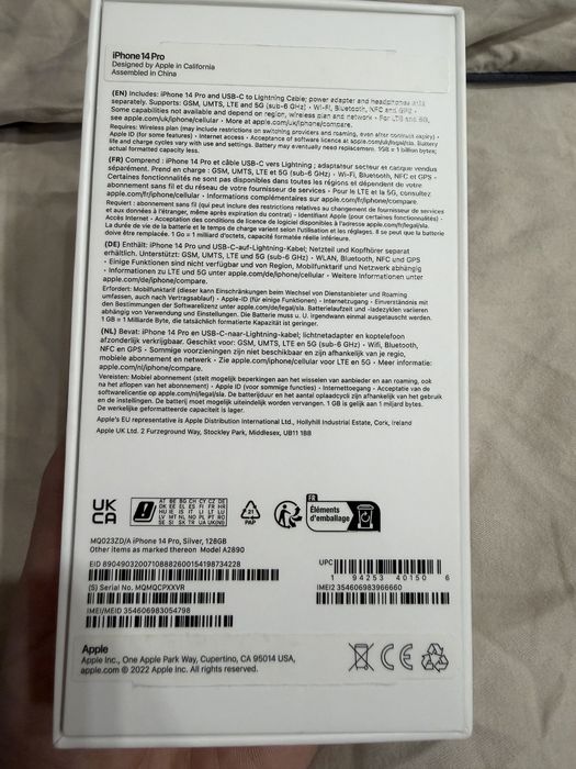 Телефон iphone 14pro 128gb