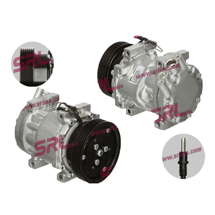 Compresor AC, aer conditionat Dacia Duster, Logan, Sandero 202012; Renault Logan, Clio 192012, Symbol 202013, Thalia 202013, Thalia 192008, 1.6, 1.5