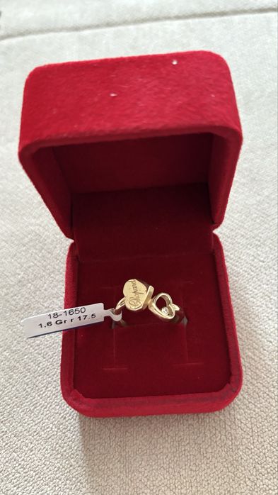 Кольцо chopard золото