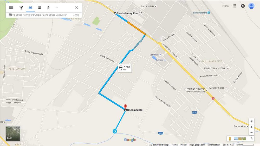 vinzari teren intraviran