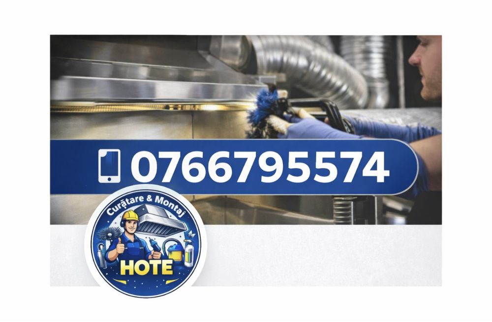 Curățare și montaj hote profesionale – PFA