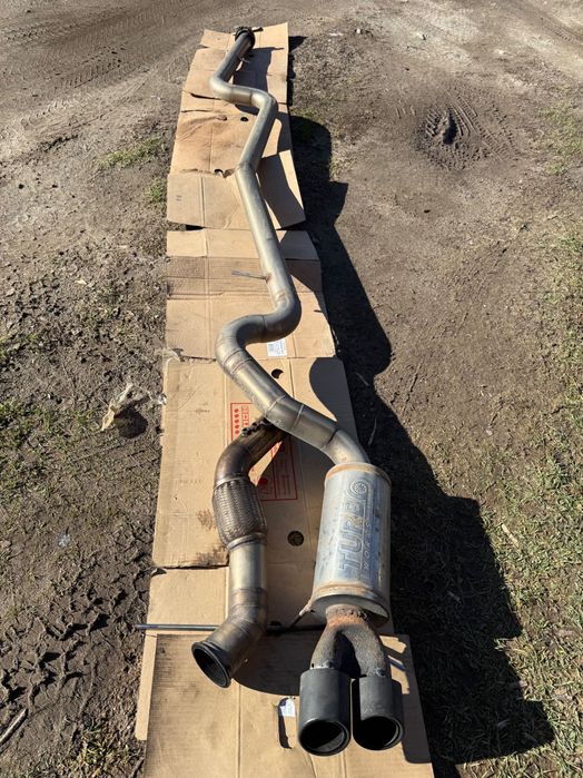 Продавам генерация за е90 231 кс на ф76 с даунпайп на ф76 неръждавейка