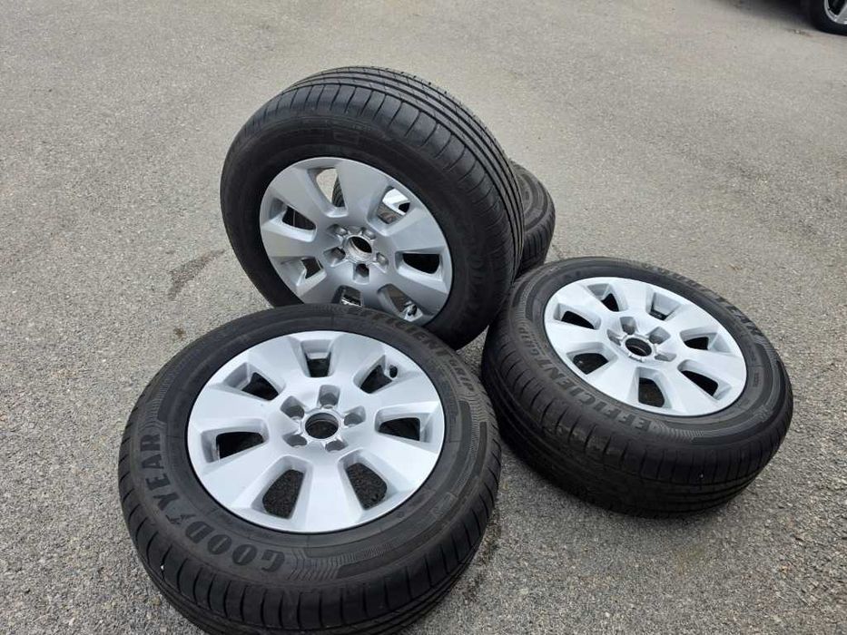 4 бр. Летни гуми 225/60 R16 с алуминиеви джанти 5x112 Audi VW Seat Skoda