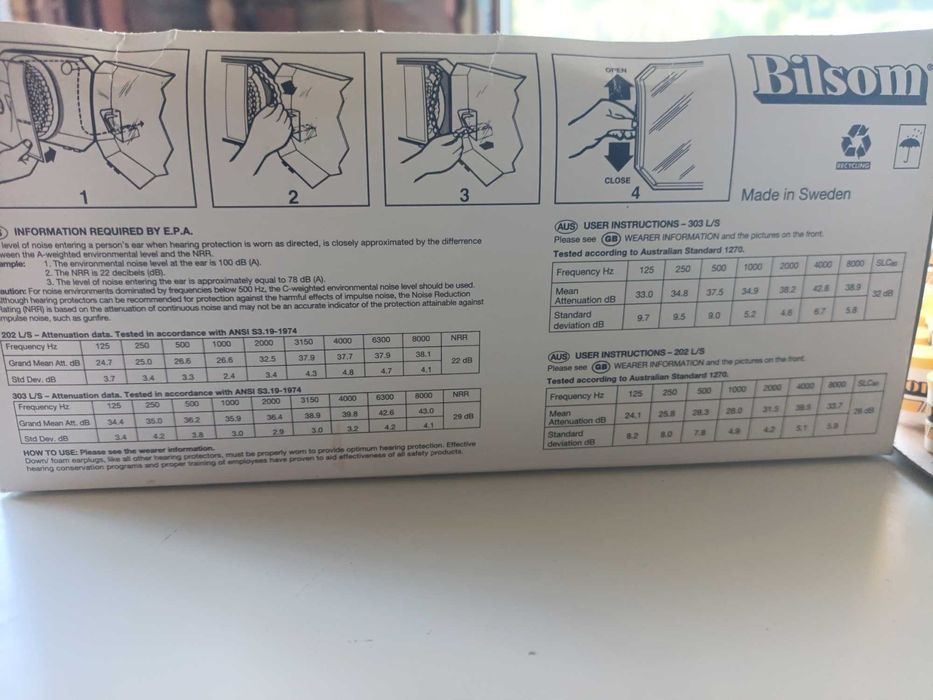 Тапи за уши Bilsom