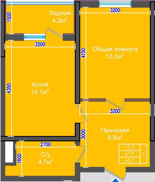 1 комнатные квартиры
